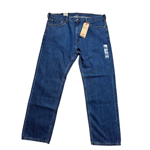 NWT, Men's Levi's 505 Blue Jeans/Pants size 42X32, straight leg - Picture 1 of 13